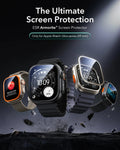 Apple Watch Ultra 4 Armorite Screen Protector (Bezel) - Titanium / Orange ESR ESR