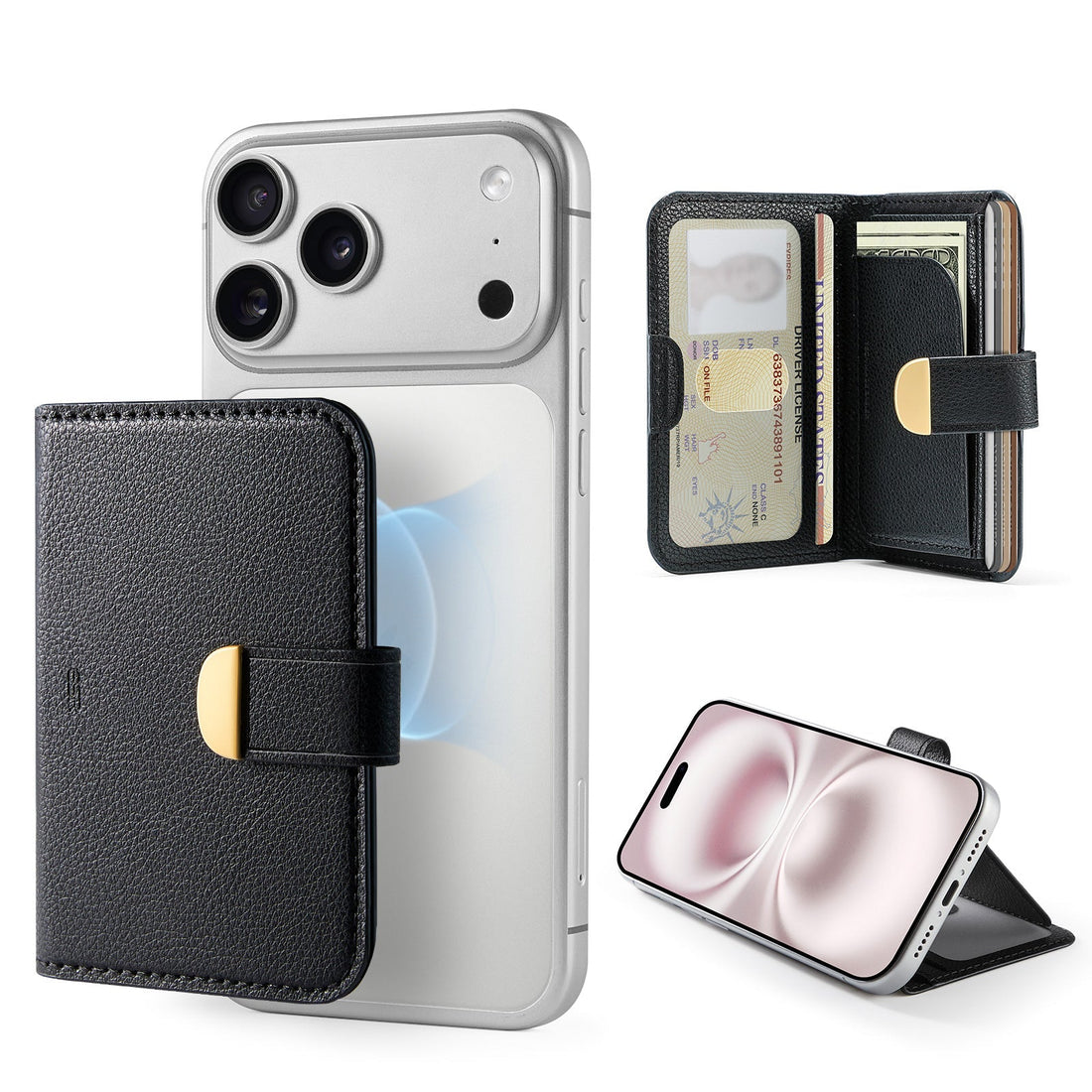 Aura Clutch Magnetic Wallet - Black ESR ESR