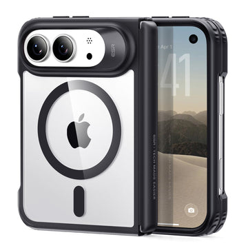 Clear Black iPhone Duo Magsafe Slim Phone Case