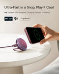 Cyclone 25W Magnetic Charging Pad with CryoBoost - Burgundy - 1 Set ESR ESR