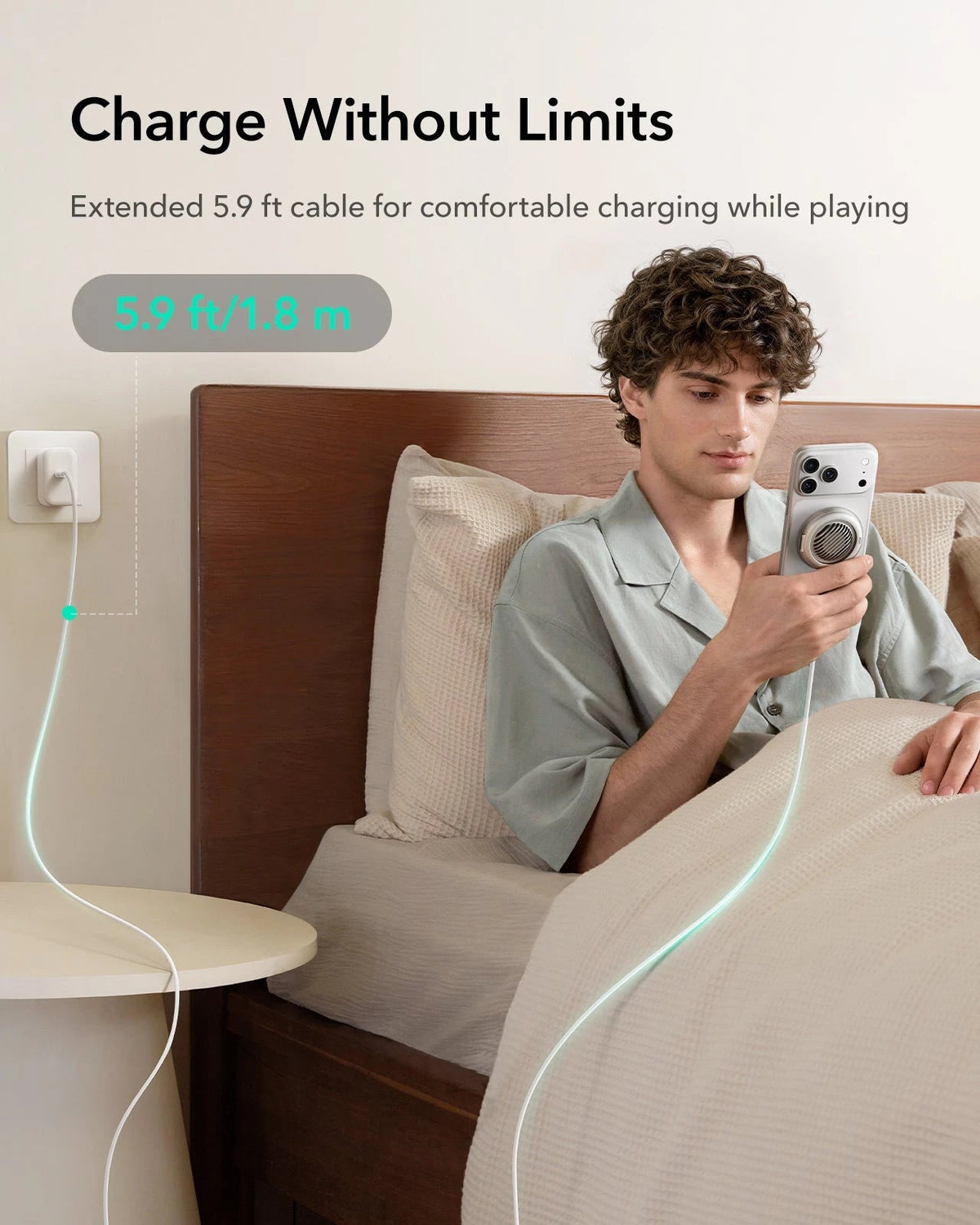 Cyclone 25W Magnetic Charging Pad with CryoBoost - Silver - 1 Set ESR ESR