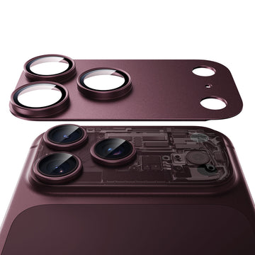 Deep Burgundy iPhone 18 Pro Corning Glass Camera Lens Protector