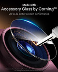 ESR Deep Burgundy iPhone 18 Pro Corning Glass Camera Lens Protector Made with Accessory Glass by Corning™ 