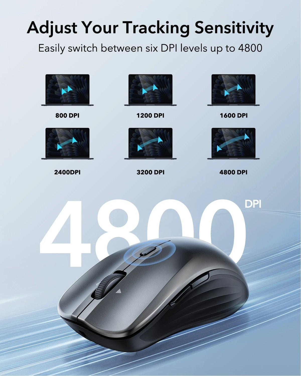 adjust your tracking sensitivity