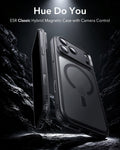 ESR Frosted Black iPhone 18 Pro Magsafe Slim Phone Case Hue Do You