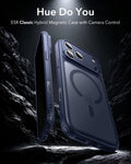 ESR Frosted Blue iPhone 18 Pro Magsafe Slim Phone Case Hue Do You