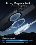 Galaxy S25+ HaloLock Classic Hybrid Case - Frosted Black