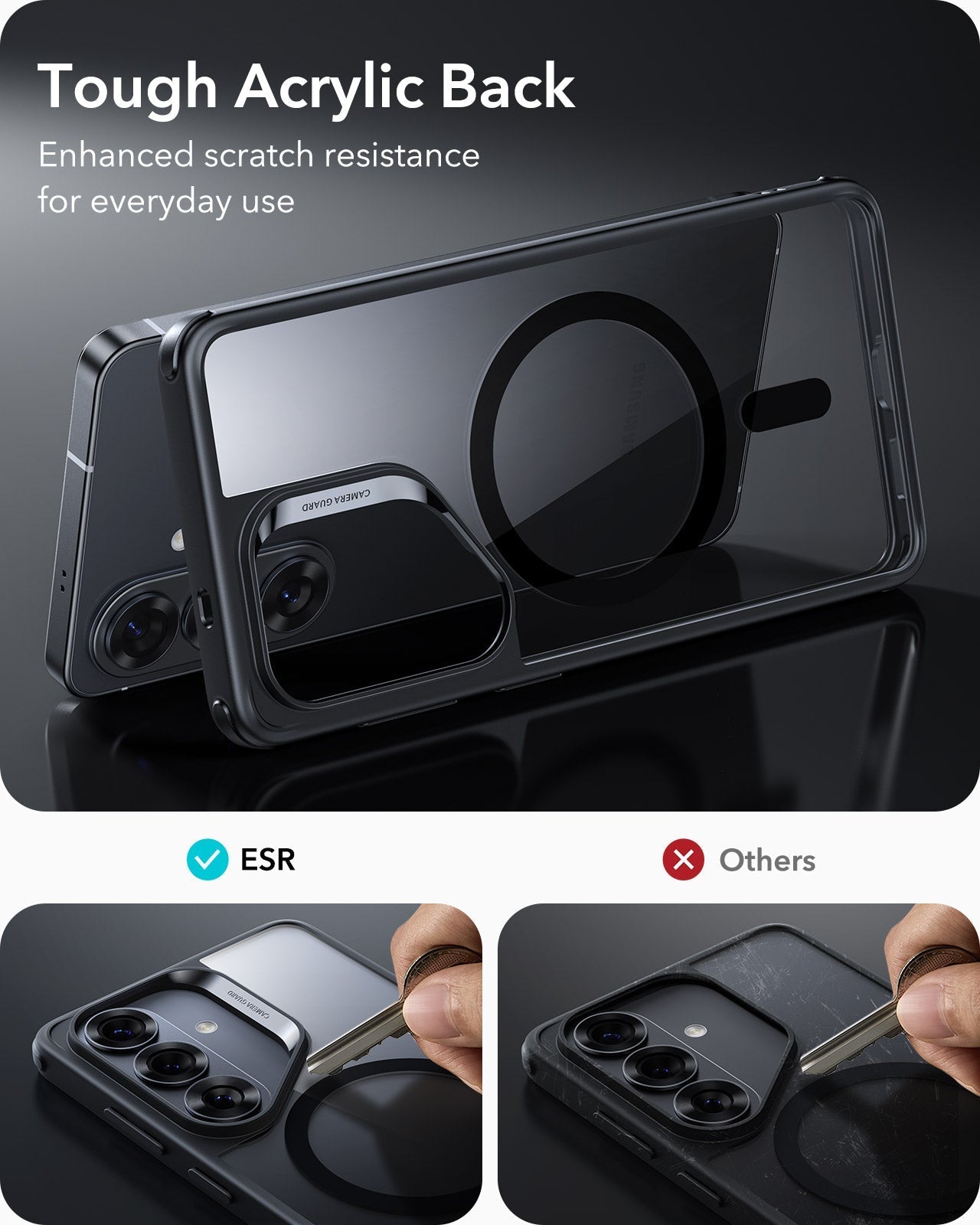 Samsung Galaxy S26 Classic Hybrid Magsafe Case  tough acrylic back