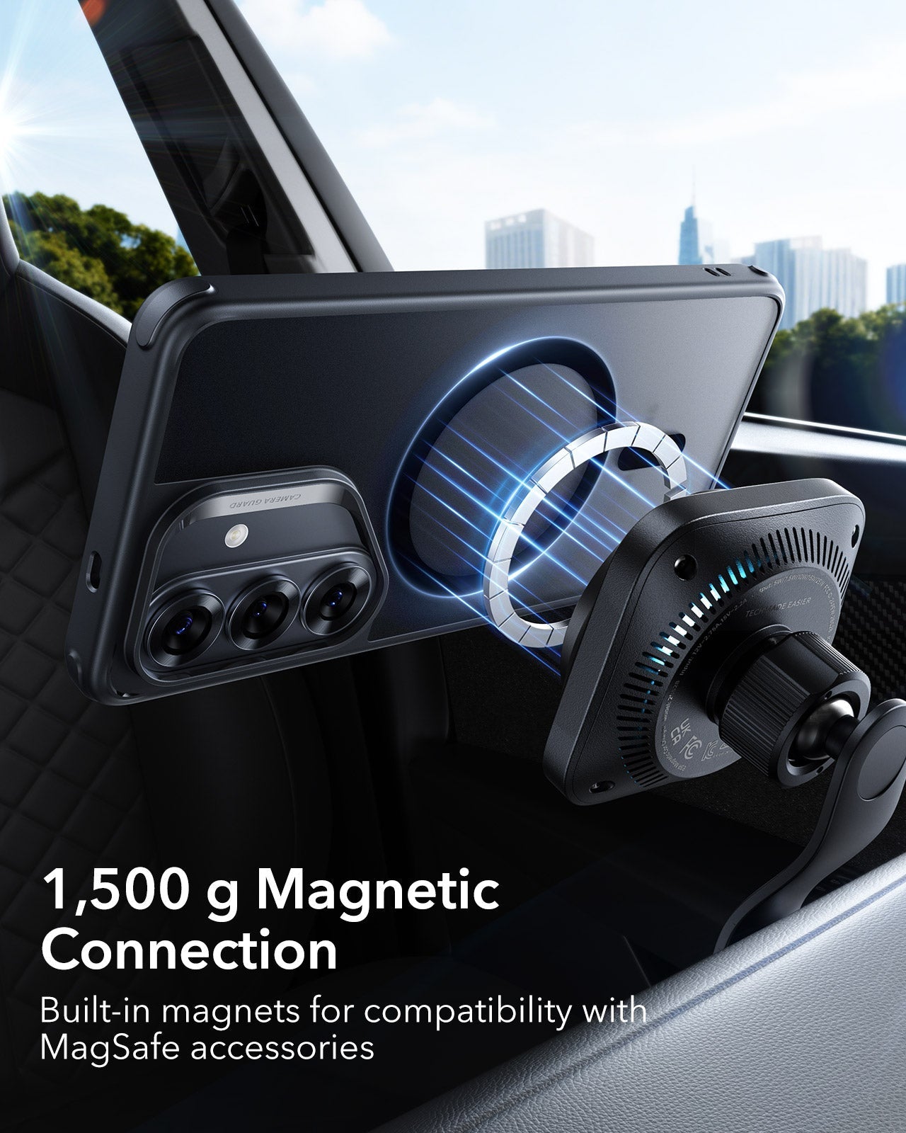 Samsung Galaxy S26 Classic Hybrid Magsafe Case  1500g magnetic connection