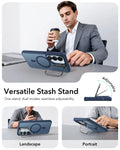 ESR Samsung Galaxy S26 Ultra Classic Hybrid Magsafe Case with Stand Frosted Blue Versatile Stash Stand