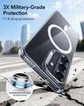 Samsung Galaxy S26 Plus Classic Hybrid Magsafe Case Clear  3X military grade protection