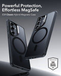 Samsung Galaxy S26 Plus Classic Hybrid Magsafe Case Frosted Black Powerful Protection Effortless Magsafe 