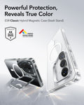 ESR Samsung Galaxy S26 Plus Classic Hybrid Magsafe Case with Stand Clear Powerful Protection ，Reveals True Color