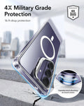 ESR Samsung Galaxy S26 Plus Classic Hybrid Magsafe Case with Stand Clear 4X Military Grade Protection