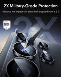 ESR Galaxy S26 Ultra Camera Lens Protector Black 2X Military-Grade Protection