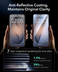 ESR Samsung Galaxy S26 Ultra Armorite Tempered Glass Screen Protector Anti-Reflective Coating Maintains Original Clarity