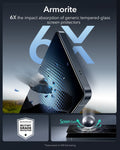 ESR Samsung Galaxy S26 Ultra Armorite Tempered Glass Privacy Screen Protector 6X the impact absorption