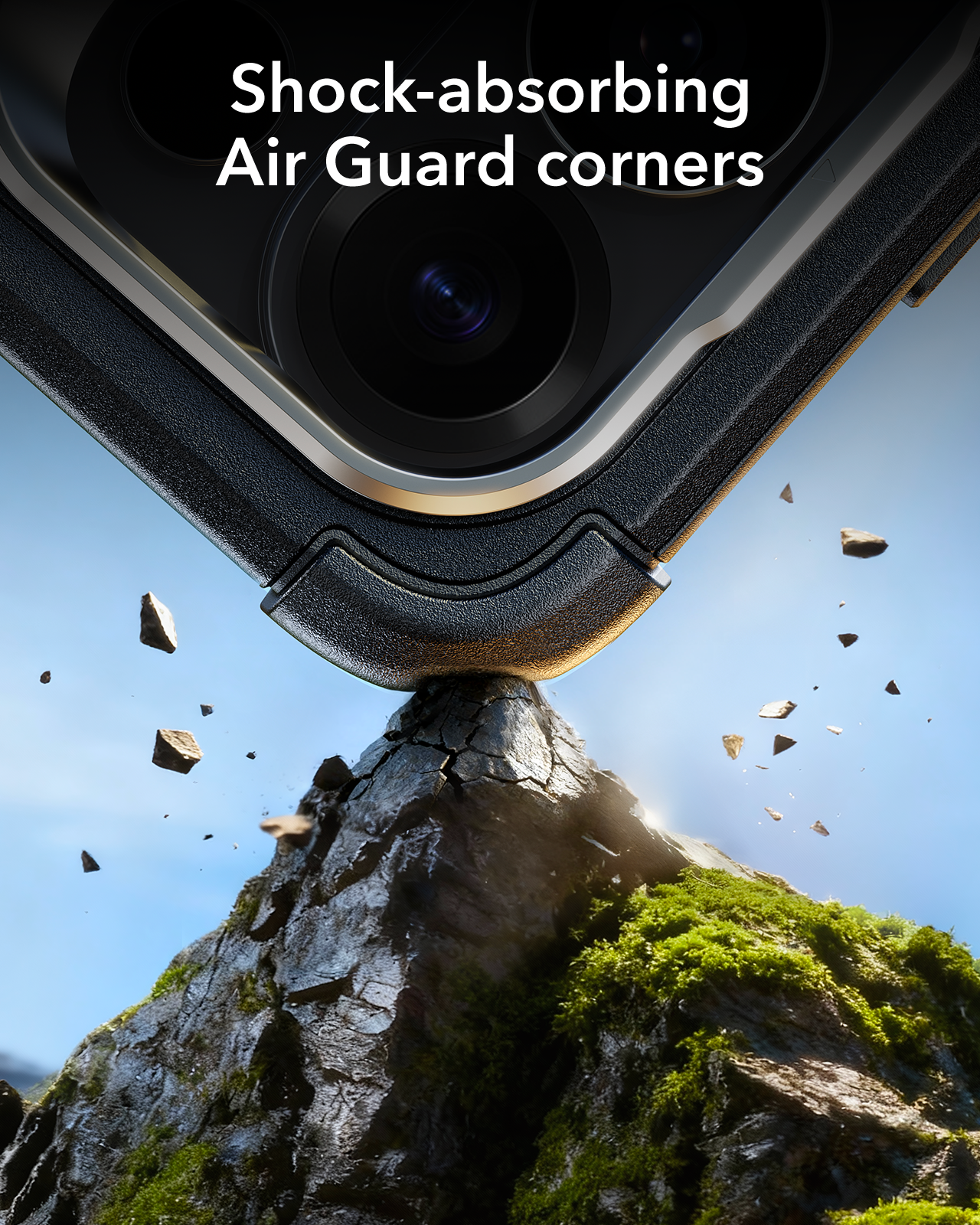 ESR Samsung Galaxy S26 Ultra Cyber Tough Magsafe Case with Stand Black Shock-absorbing Air Guard corners