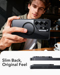Samsung Galaxy S26 Ultra Classic Hybrid Magsafe Case Clear Black Slim Back Original Feel
