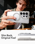 Samsung Galaxy S26 Ultra Classic Hybrid Magsafe Case Clear Grey Slim Back Original Feel