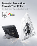 ESR Samsung Galaxy S26 Ultra Classic Hybrid Magsafe Case with Stand Frosted Black Powerful Protection ，Reveals True Color