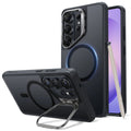 Samsung Galaxy S26 Ultra Classic Hybrid Magsafe Case with Stand Frosted Black