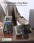 Geo Magnetic Wallet Stand-Find easier，carry more