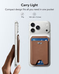 Geo Magnetic Wallet Stand-carry light