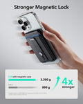 Geo Magnetic Wallet Stand (Grip) - Midnight Black ESR ESR