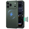 Olive Green iPhone 18 Pro Case Tough Phone Case with Magsafe