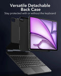iPad Air 13“ (2025) Rebound Magnetic keyboard case with Versatile Detachable Back Case