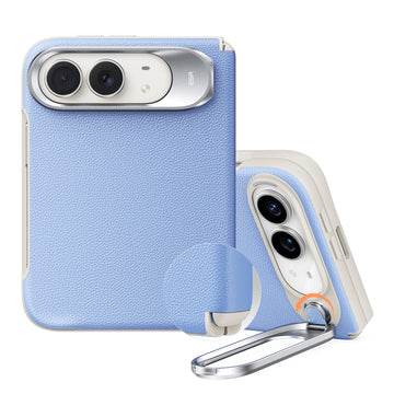Misty Vegan Leather iPhone Duo Magsafe Case with Stand
