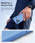 ESR Misty Blue iPhone 18 Pro Case Tough Phone Case with Magsafe Made for a Secure Grip