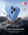 ESR Misty Blue iPhone 18 Pro Max Case Tough Phone Case with Magsafe For Life's Greatest Hits