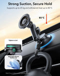 OmniLock Magnetic Car Mount (Suction Cup) - Black ESR ESR