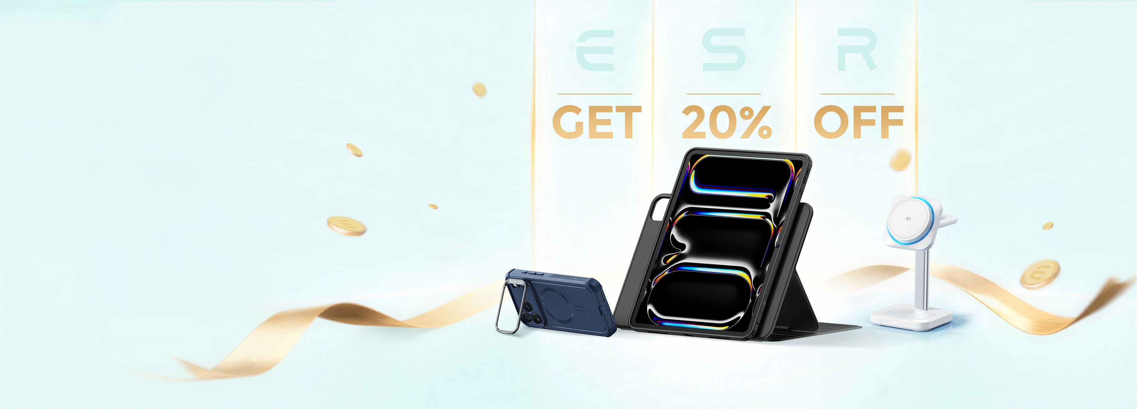 ESR Member's Day Sale: ESRTech Perfect Gifts — Chargers & Protection Gear
Get up to 30% off on cases and screen protectors for iPhone and Samsung Galaxy.
Enjoy these limited-time deals – shop now before they sell out.