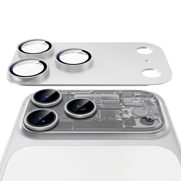 Silver iPhone 18 Pro Corning Glass Camera Lens Protector