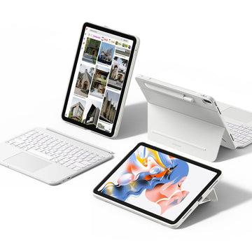 iPad Pro 13" (M4) 2024 Shift Keyboard Case (Detachable) - US Layout - White