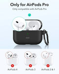 AirPods Pro (2023/2022/2019) Cloud Soft Case (HaloLock) - Black ESR ESR