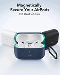 AirPods Pro (2023/2022/2019) Cloud Soft Case (HaloLock) - Black ESR ESR