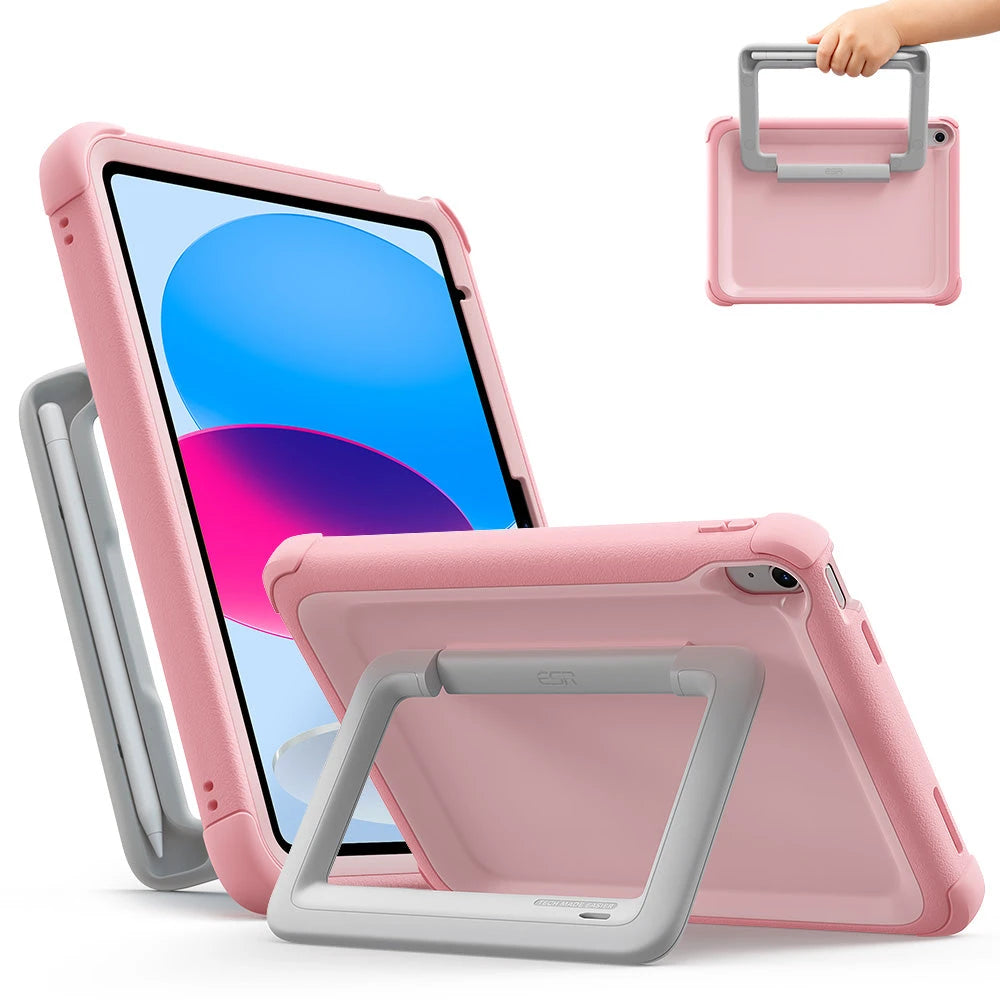 iPad 11" (A16) 2025 Bounce Case for Kids - Pink ESR ESR