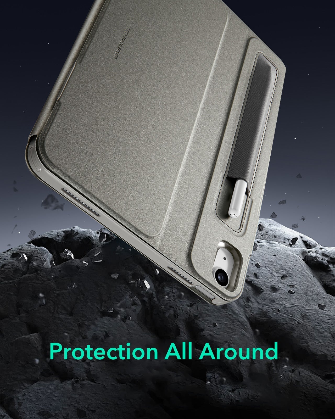 iPad 11" (A16) 2025 Bundle Shift Magnetic Case & Armorite® Paper-Feel Protection - Titanium ESR ESR