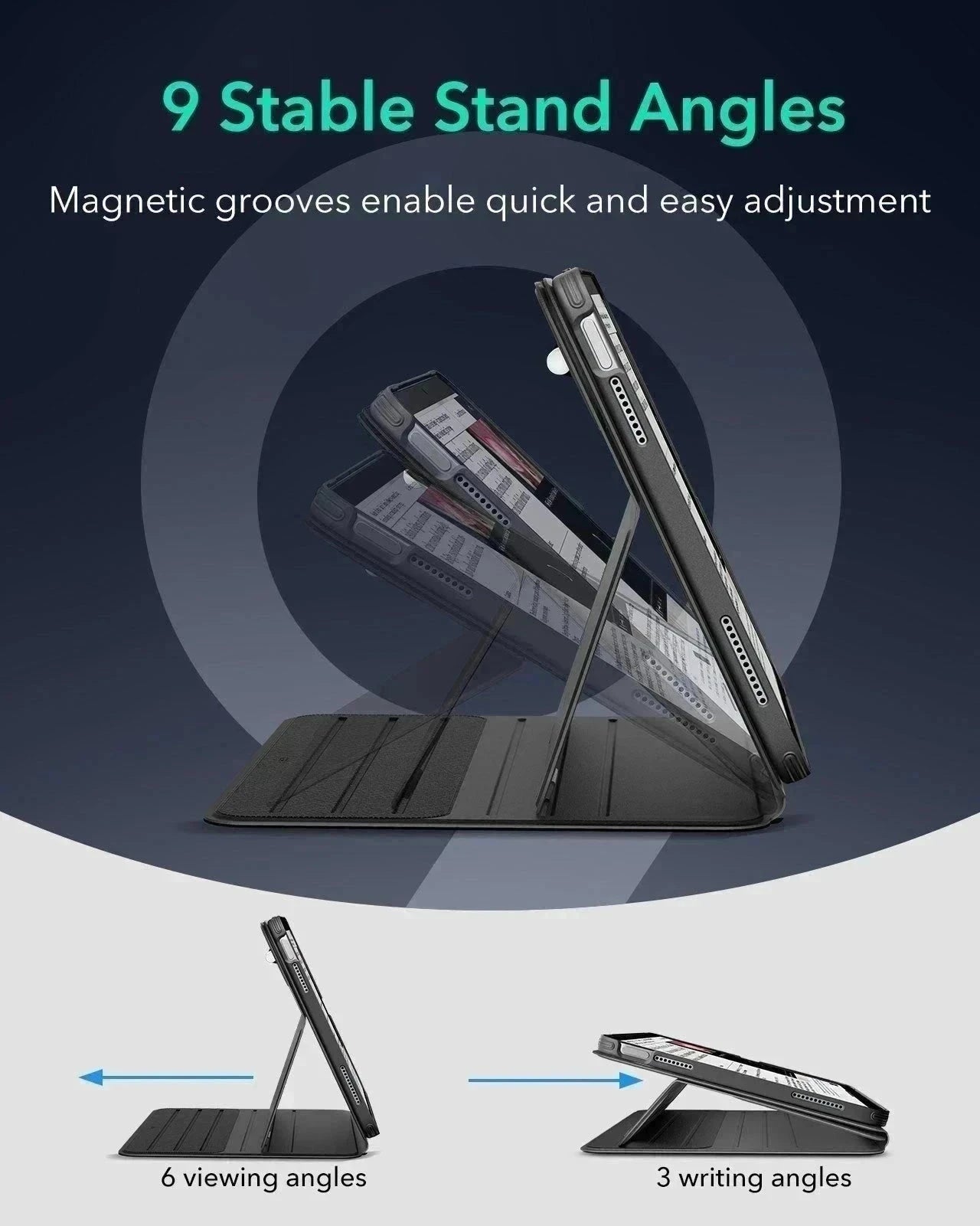 iPad 11" (A16, 2025) Shift Magnetic Case - Purple ESR ESR