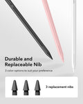 durable and replaceable nib-3 color option to suit your preference