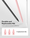 Pink Geo Digital pencil-Durable and replacereplaceable Nib