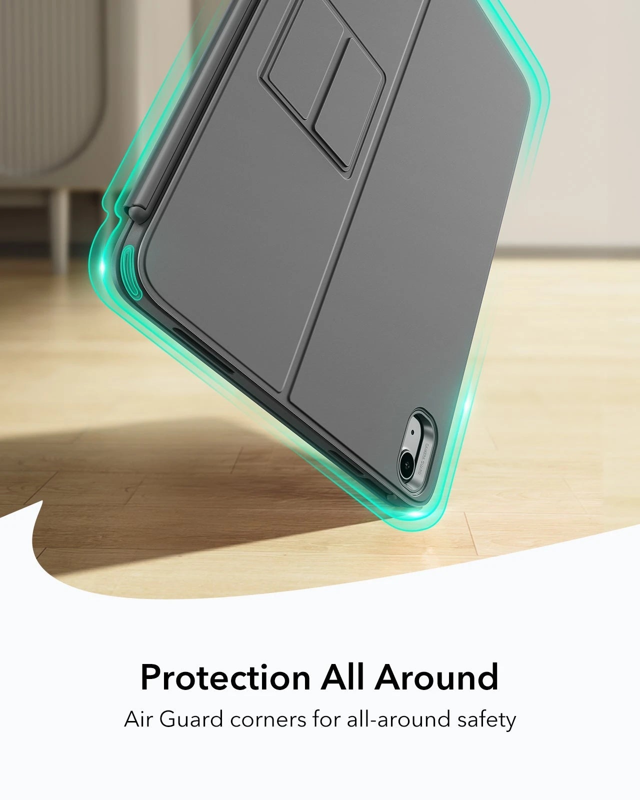 iPad 11” (A18) 2026 Flex Keyboard Case with Pencil Slot -Protection all around