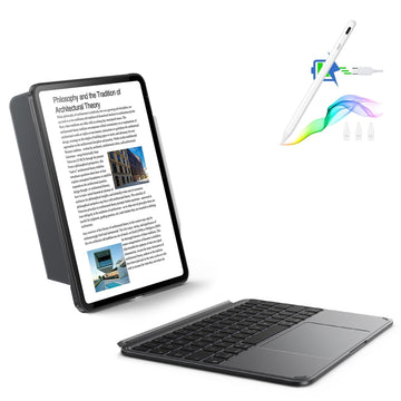 iPad Air 11” (M2) 2024 Shift Keyboard Case (Detachable) With Digital Pencil Bundle  -US Layout-Dark Gray ESR ESR