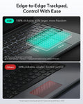 edge-to-edge trackpad，control with ease