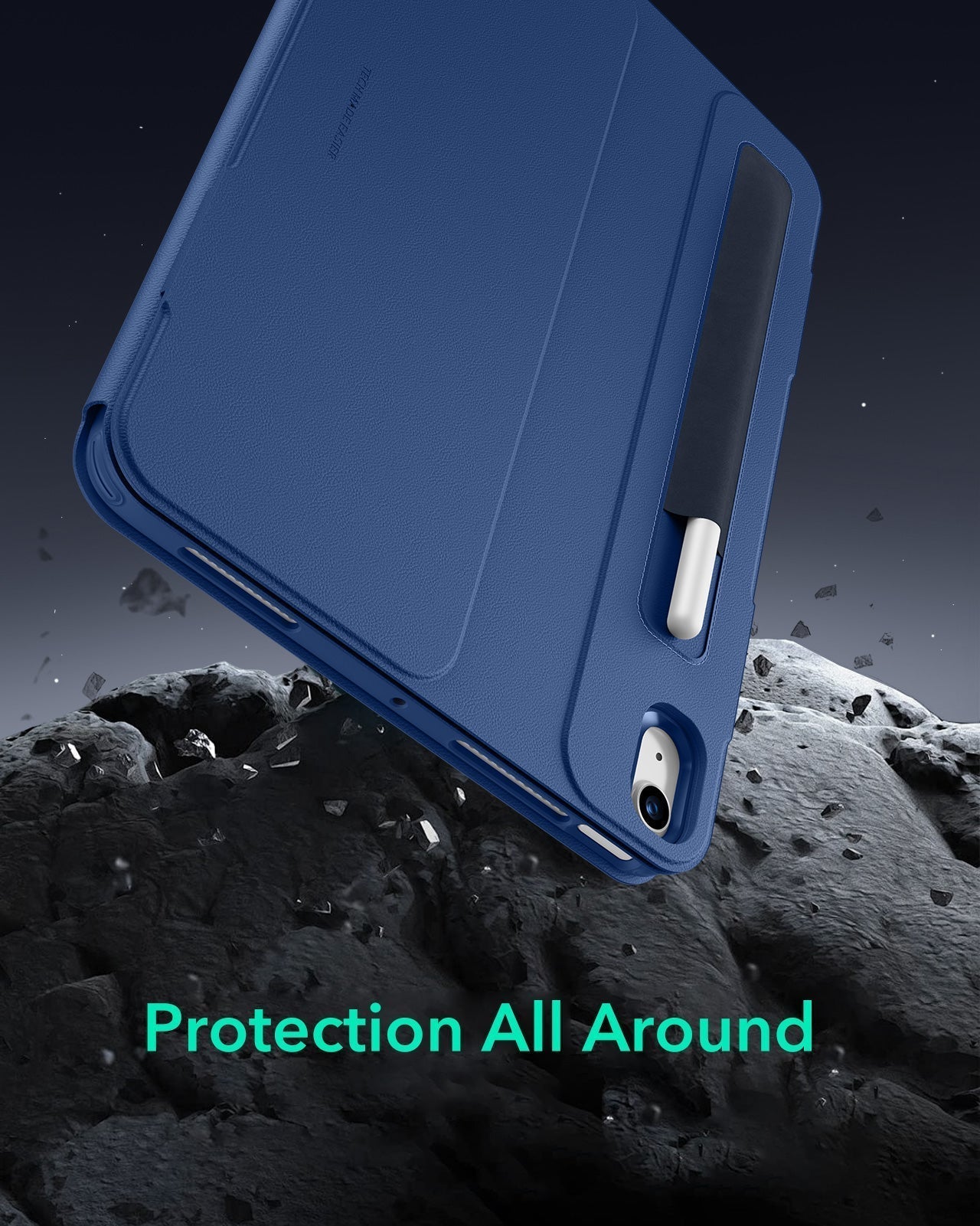 iPad Air 11" (M4) 2026 Bundle Shift Magnetic Case & Armorite® Paper-Feel Protection - Navy Blue ESR ESR