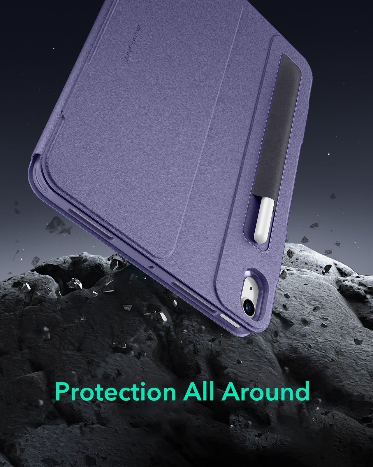 iPad Air 11" (M4) 2026 Bundle Shift Magnetic Case & Armorite® Paper-Feel Protection - Purple ESR ESR